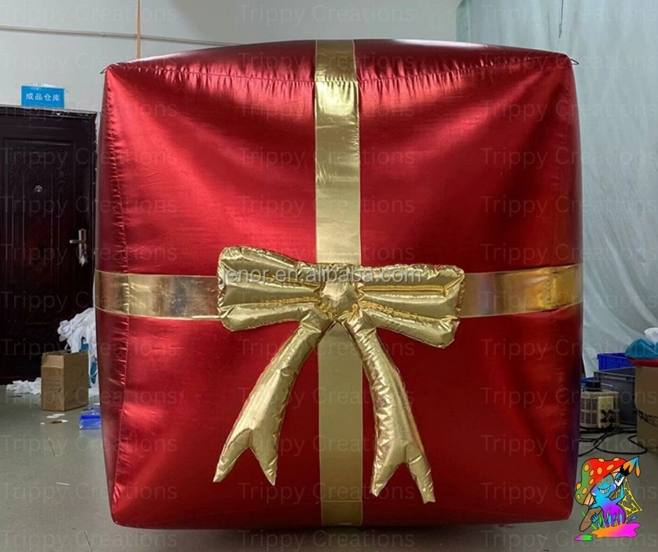 giant blow up present for christmas