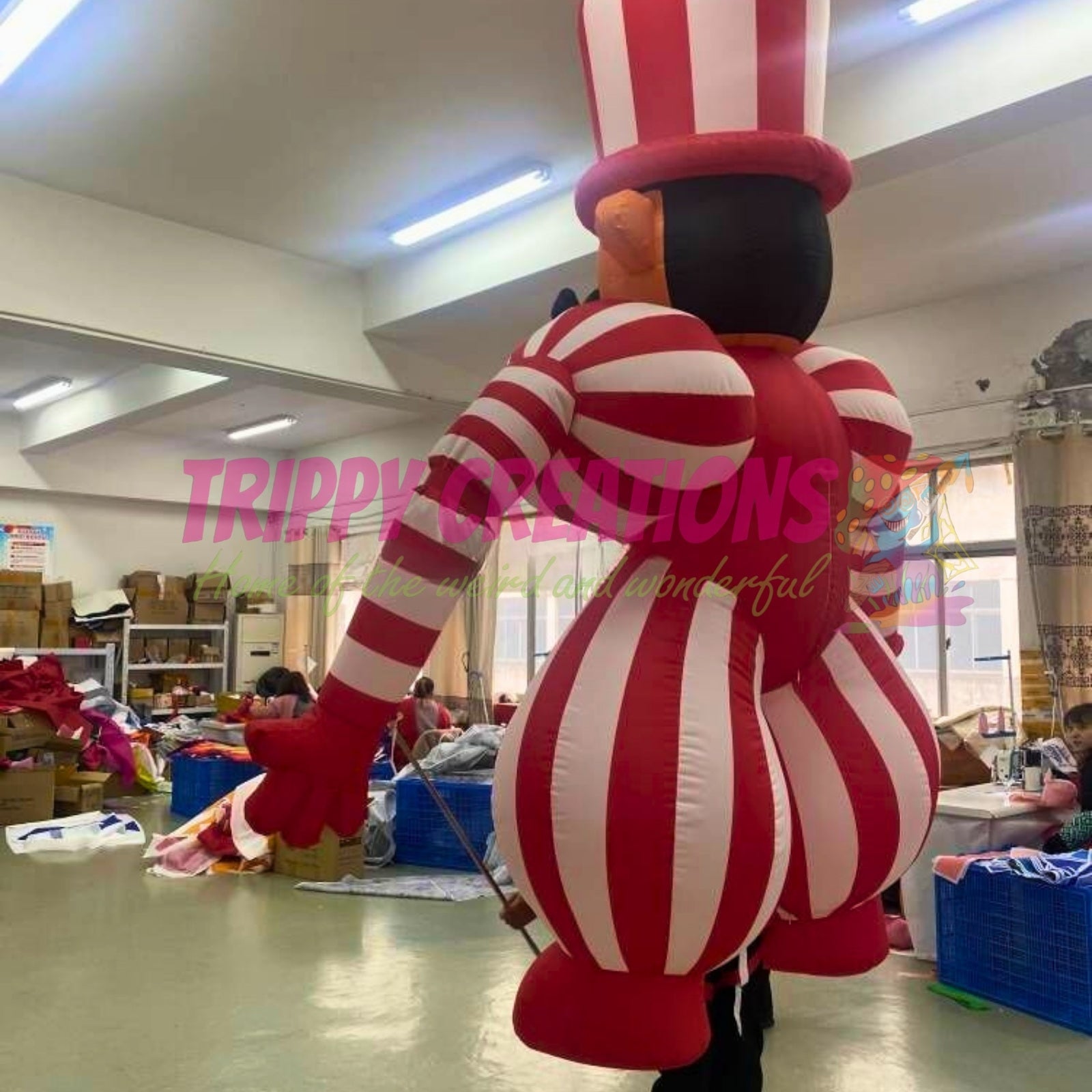 circus themed inflatable parade costume for outdoor festivals