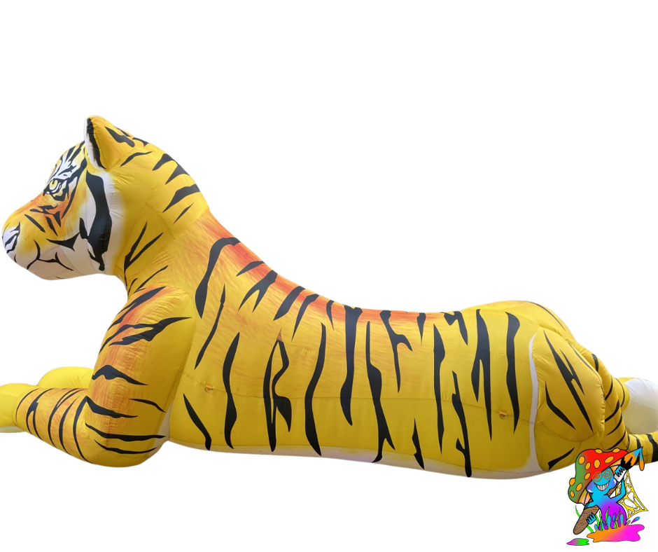 zoo party for event decor. tiger prop