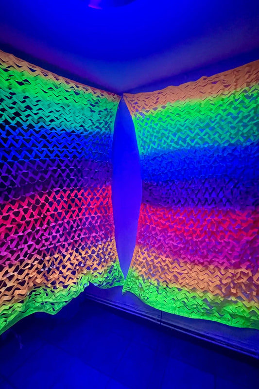 Bundle Pack UV Rainbow Camo Net Decorations