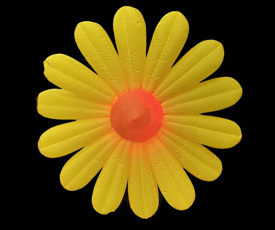 Inflatable LED Giant Daisy Flowers | Garden Party & Festival Decor ...