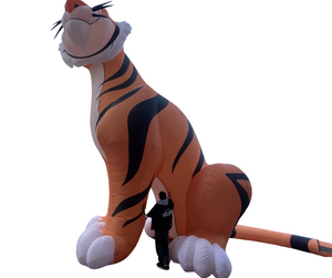 Jungle Book Inspired Inflatable Tiger Decoration For Events