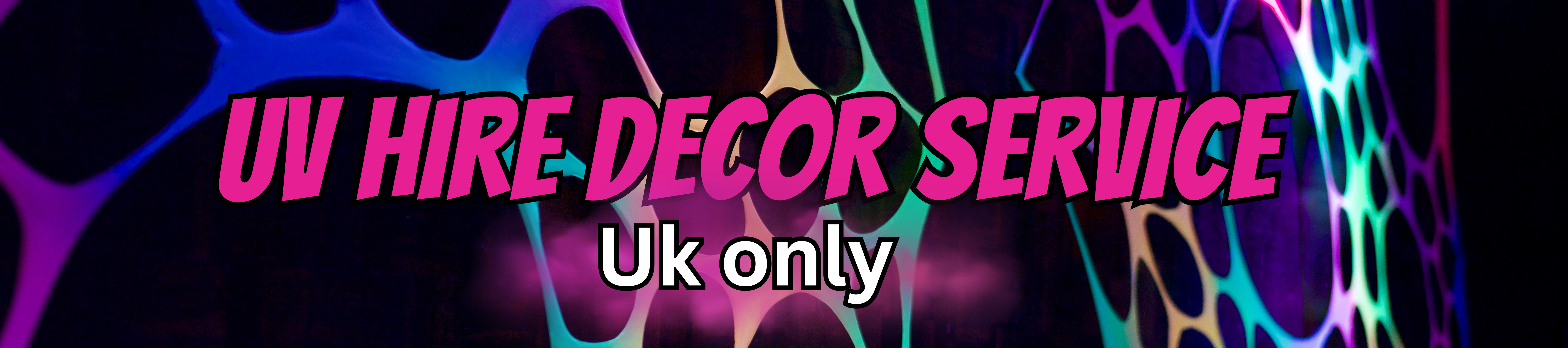 psychedelic hire decorations for events