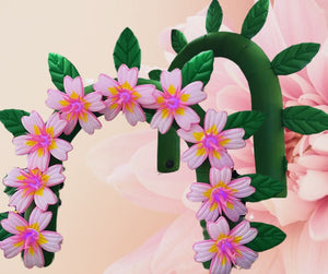 Inflatable Daisy Archway For Weddings, Festivals And More. Botanical Party Props