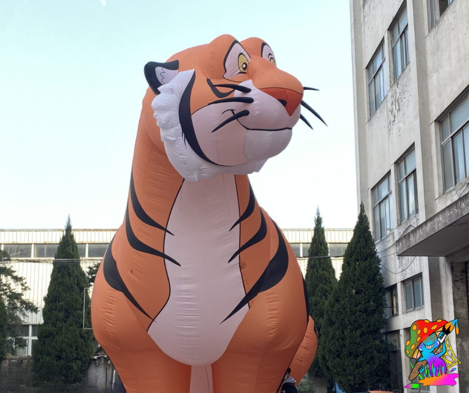 Jungle Book Inspired Inflatable Tiger Decoration For Events