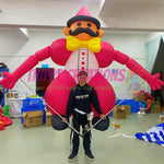 candyland themed inflatable walking character costume with LED lights