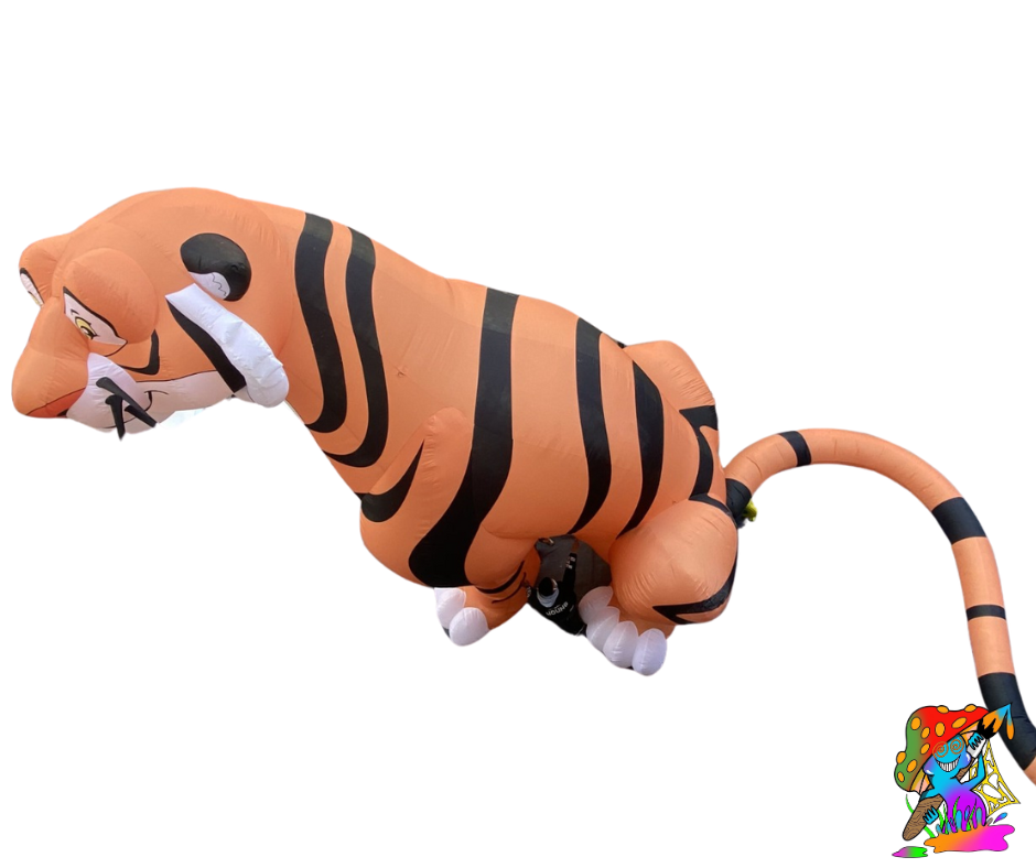 Jungle Book Inspired Inflatable Tiger Decoration For Events