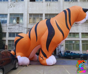 safar party event decorations inflatable tiger