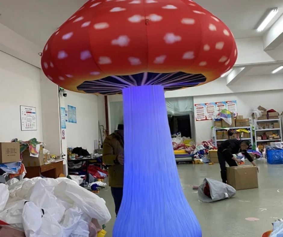 giant mushrooms for parties
