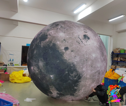 LED inflatable moon decoration