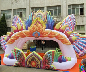 Immersive Festival And Event Stage For Music DJ's | Inflatable Psy Prop