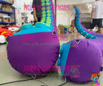 psychedelic inflatable tentacles for trippy party and festival decor