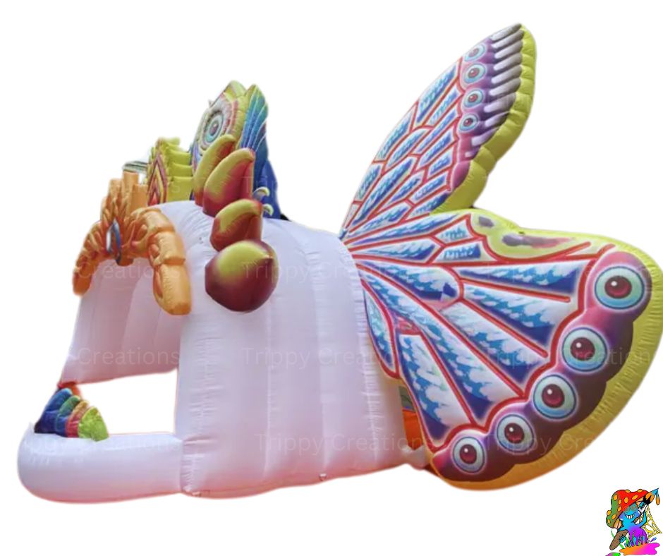 Immersive Festival And Event Stage For Music DJ's | Inflatable Psy Prop - Trippy Creations