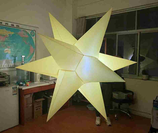 Giant LED Hanging Inflatable Star Shape