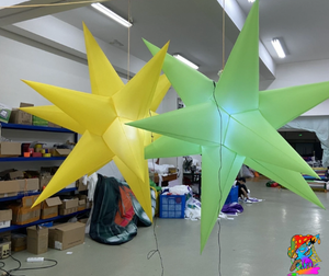 LED Inflatable Star Bundle Set Event Decorations