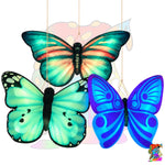 inflatable large hanging butterrfly props for ceiling use