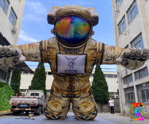 Giant LED Astronaut Inflatable Decoration for Schools, Events & More