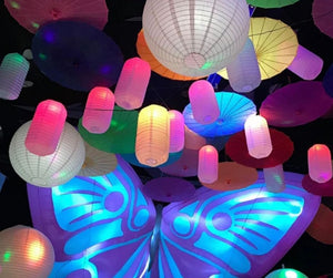 Giant 4 Meter Sized Inflatable Butterfly Backdrop