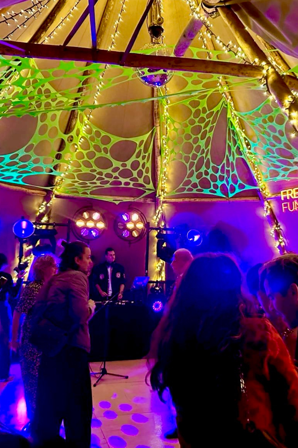 Spooky UV props perfect for Halloween events