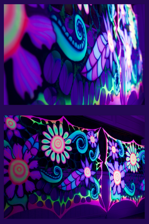 Magical UV Fantasy Forest & Rainbow Webs Bundle Pack