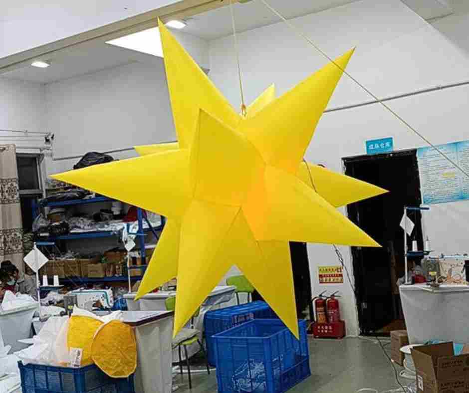 neon stars for ceiling props