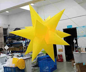 Giant LED Inflatable, Hanging Star Shape