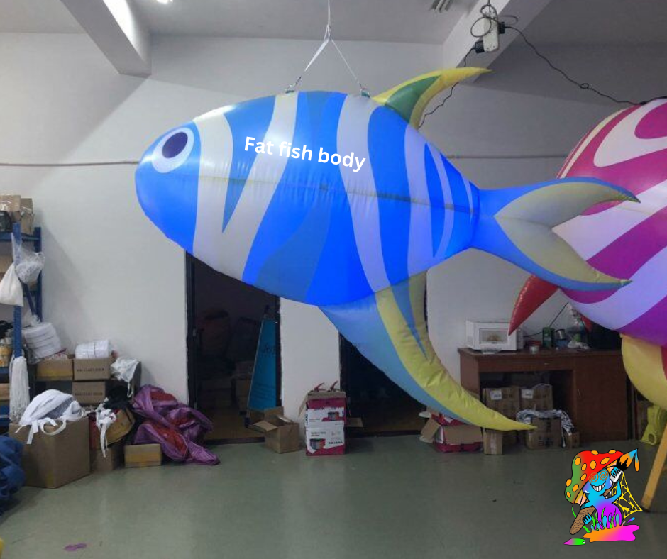 inflatable fish decorations for events