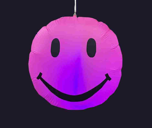 LED Inflatable Happy Face Decoration