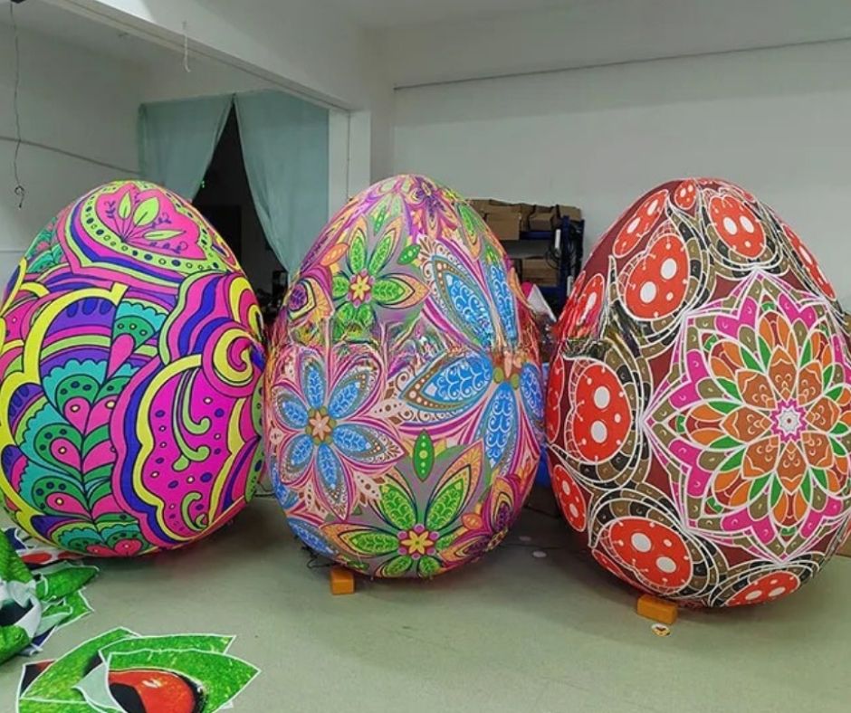 fantasy inflatable egg for theatrical and themed events


