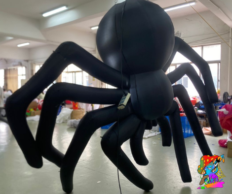 Giant inflatable spider for Halloween festivals
