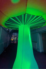 Magical LED inflatable mushroom perfect for large parties and festivals