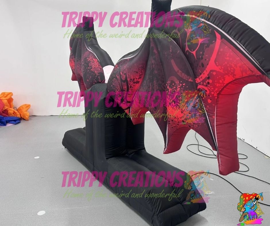 4m inflatable bat wings decoration for Halloween party and events