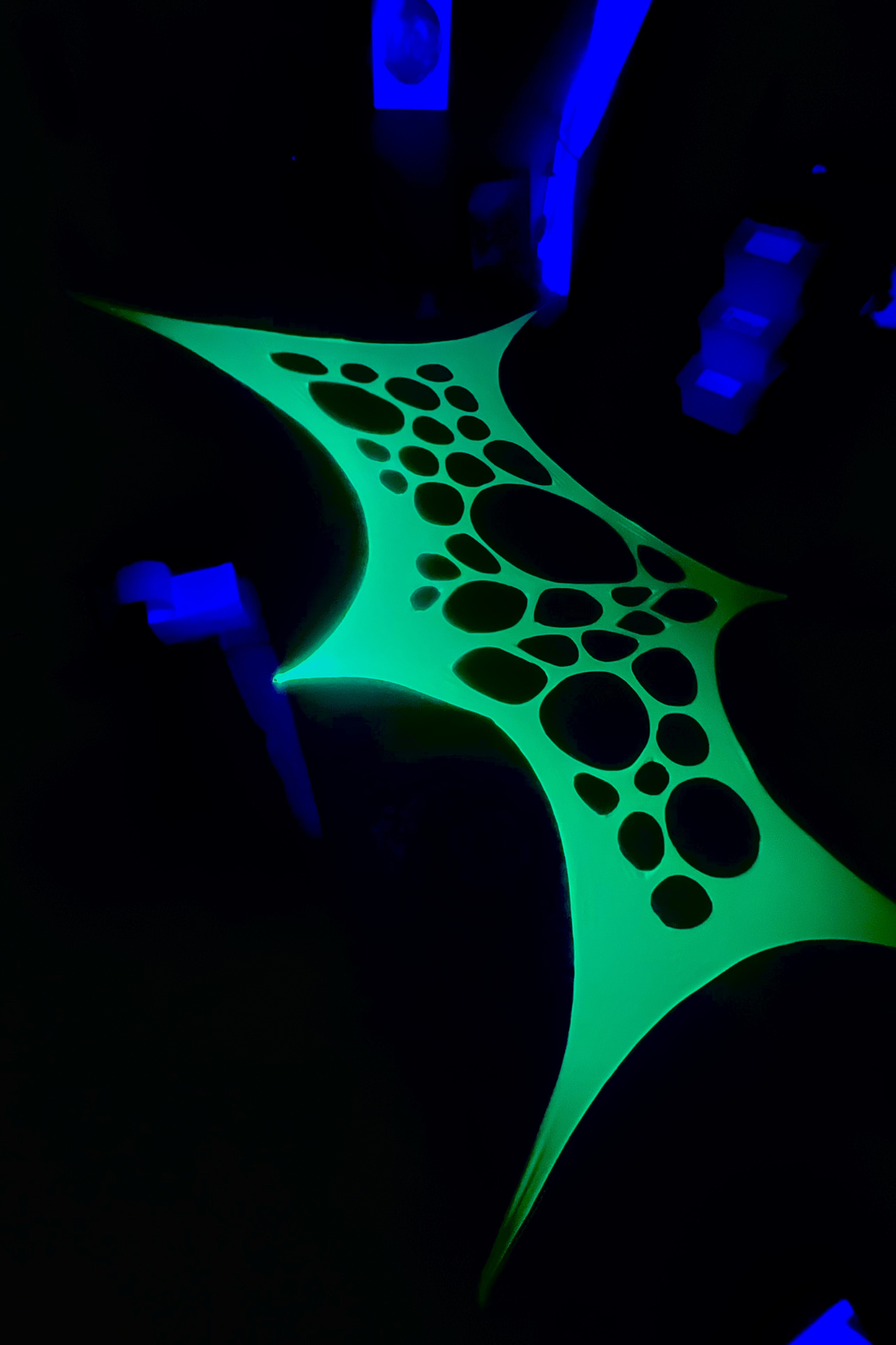 Stretchy ceiling decorations for halloween parties