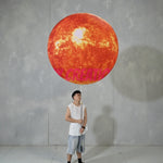 Inflatable planet walking parade prop for festivals and outdoor events