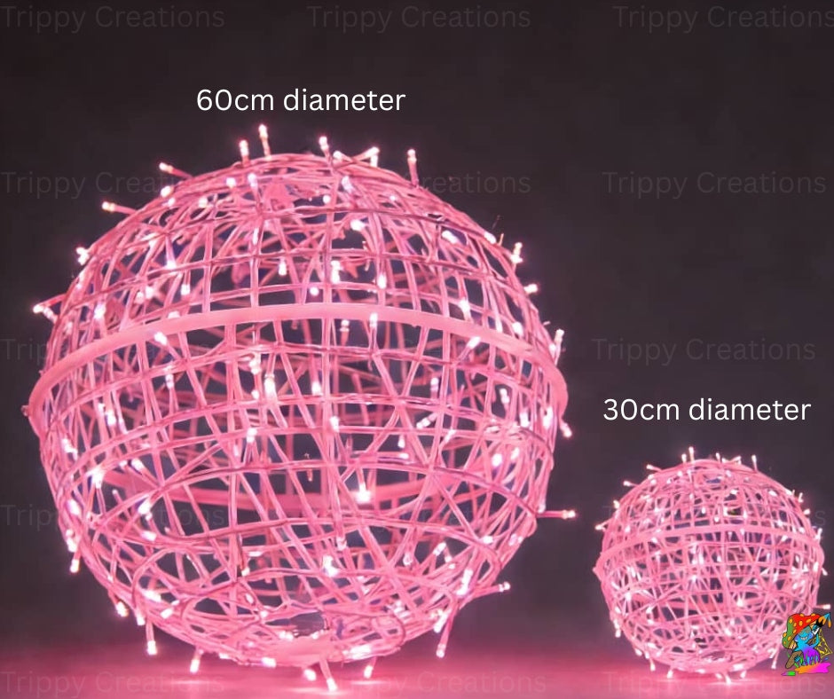 orb lights installed to support calming sensory experiences