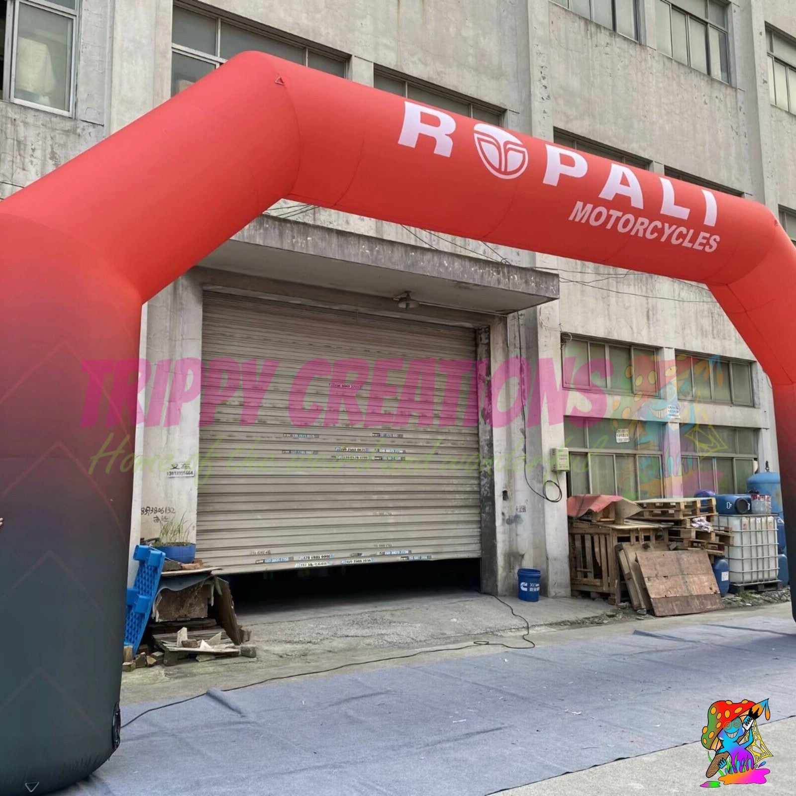 Durable inflatable arch designed for outdoor promotional events