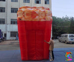 American style inflatable popcorn stand