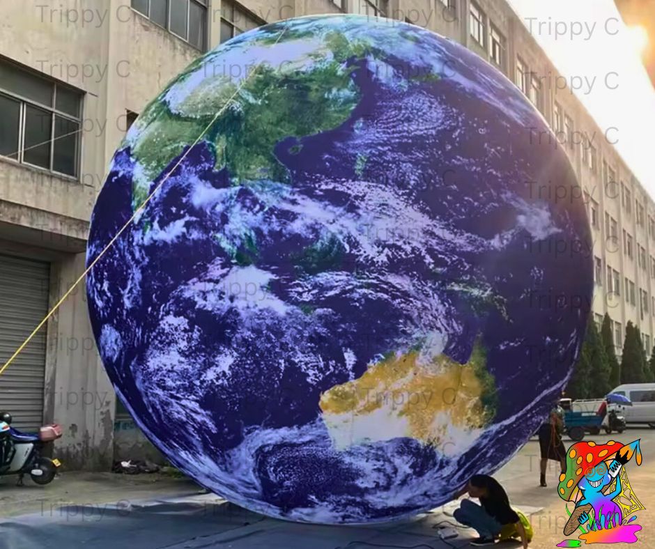 LED Inflatable Globe – Bring the Magic of Space to Your Event