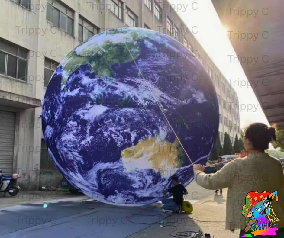 LED Inflatable Globe – Bring the Magic of Space to Your Event