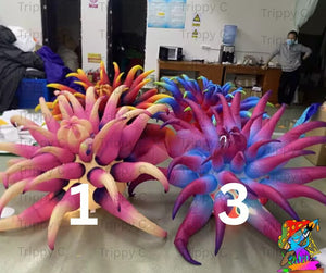 Versatile swirly inflatable for underwater and whimsical themes