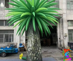 Inflatable palm tree for Hawaiian or tiki-themed décor