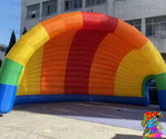 air-filled tunnel roof for festival and party décor