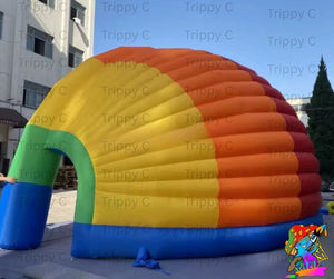 custom inflatable canopy for event entrances