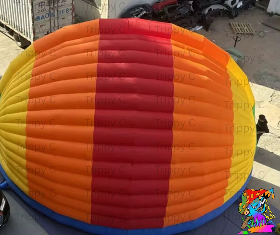 inflatable roof arch cover for creative event spaces