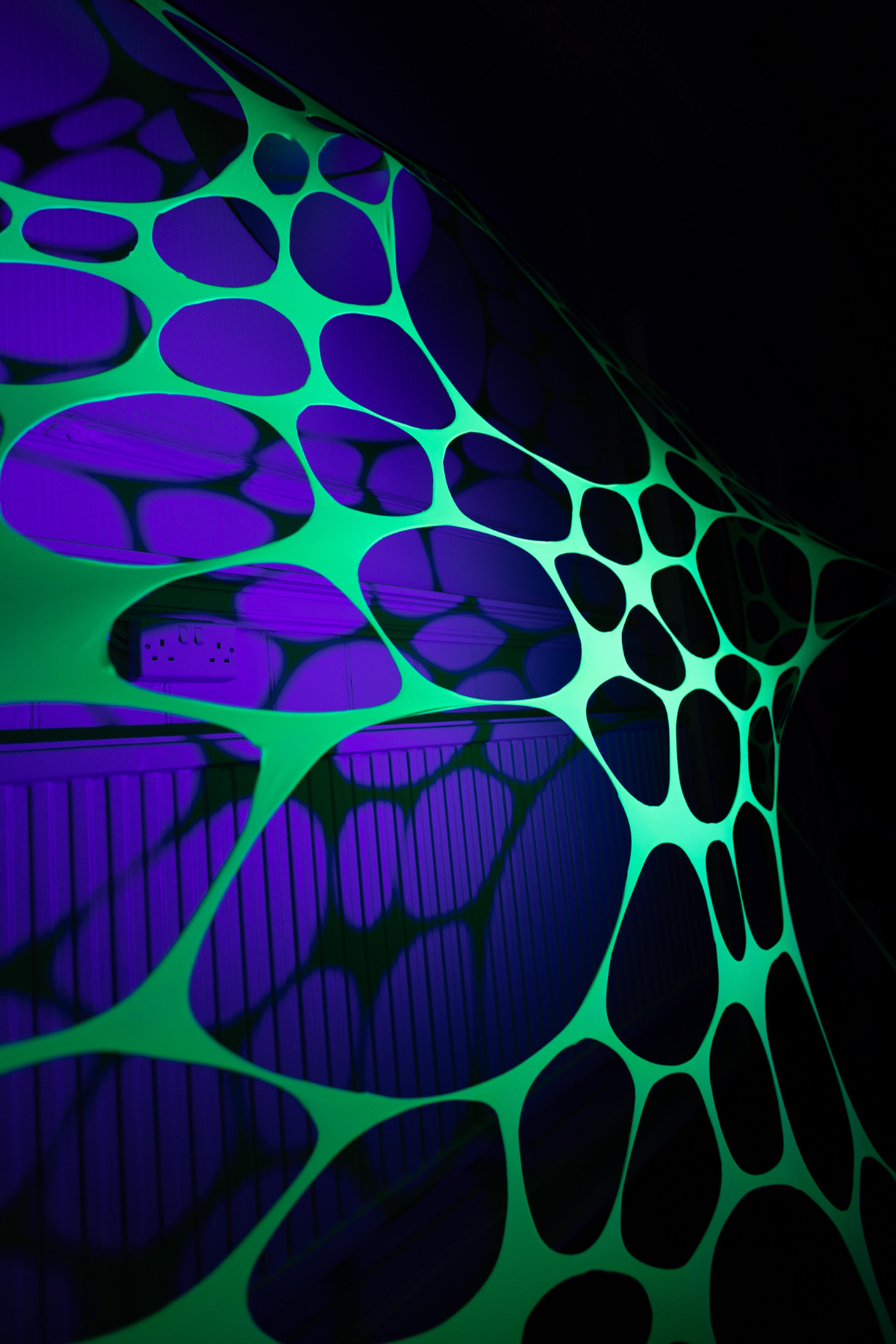 Psychedelic UV decorations for hire