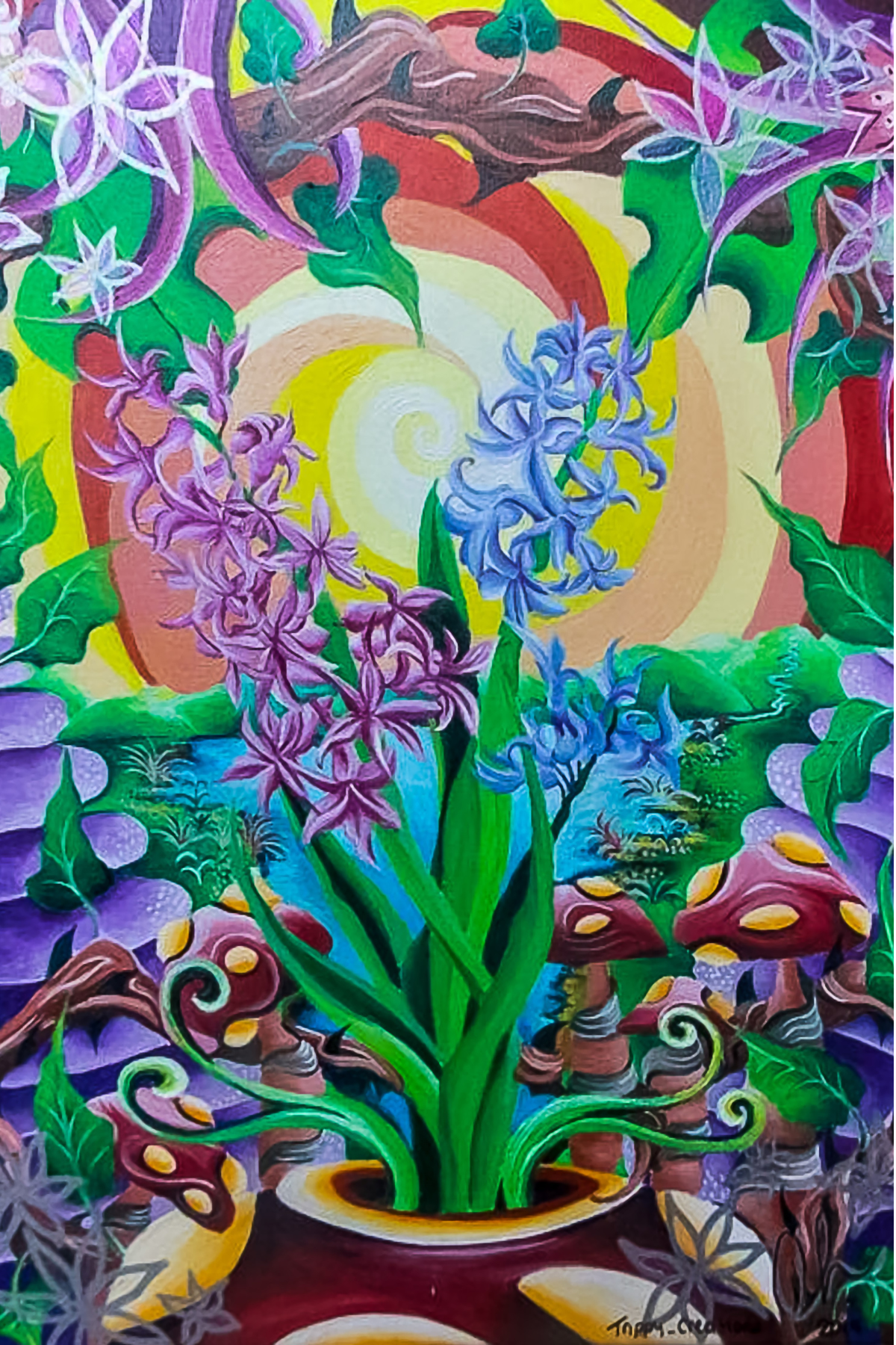 Original Painting- The Welcoming Of Spring