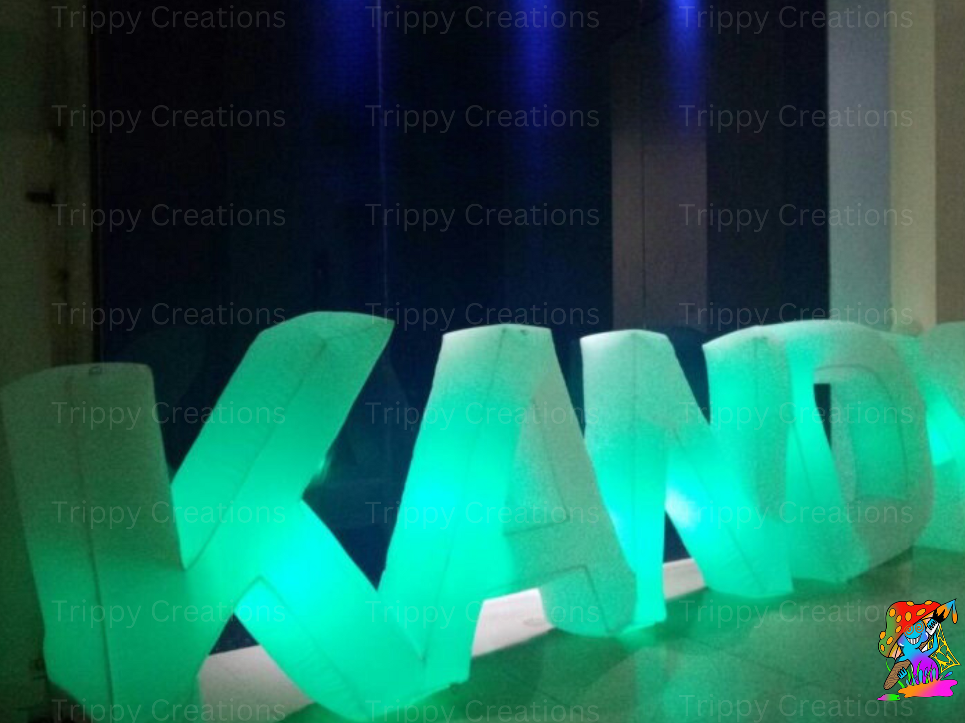 Custom LED Inflatable Letters – Personalised Event & Party Decorations (1.2m)