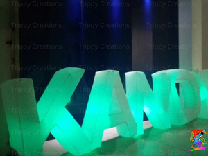 Custom LED Inflatable Letters – Personalised Event & Party Decorations (1.2m)