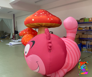 inflatable alice in wonderland decorations. chesire cat 