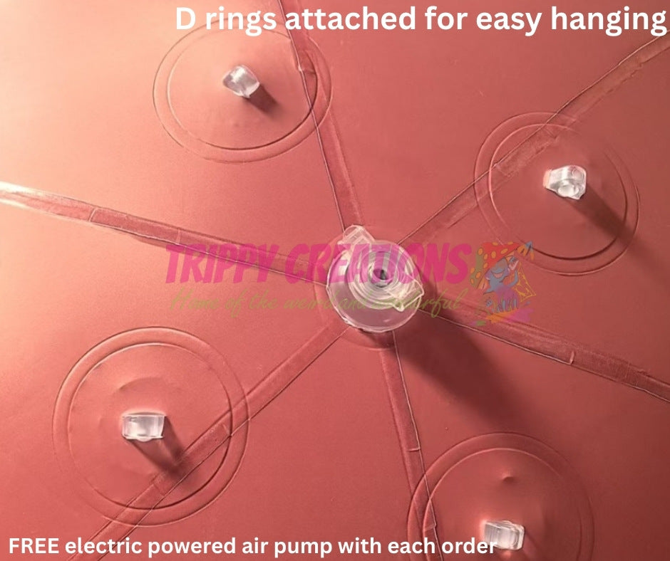 Inflatable cricket ball prop for man caves, events, and exhibitions